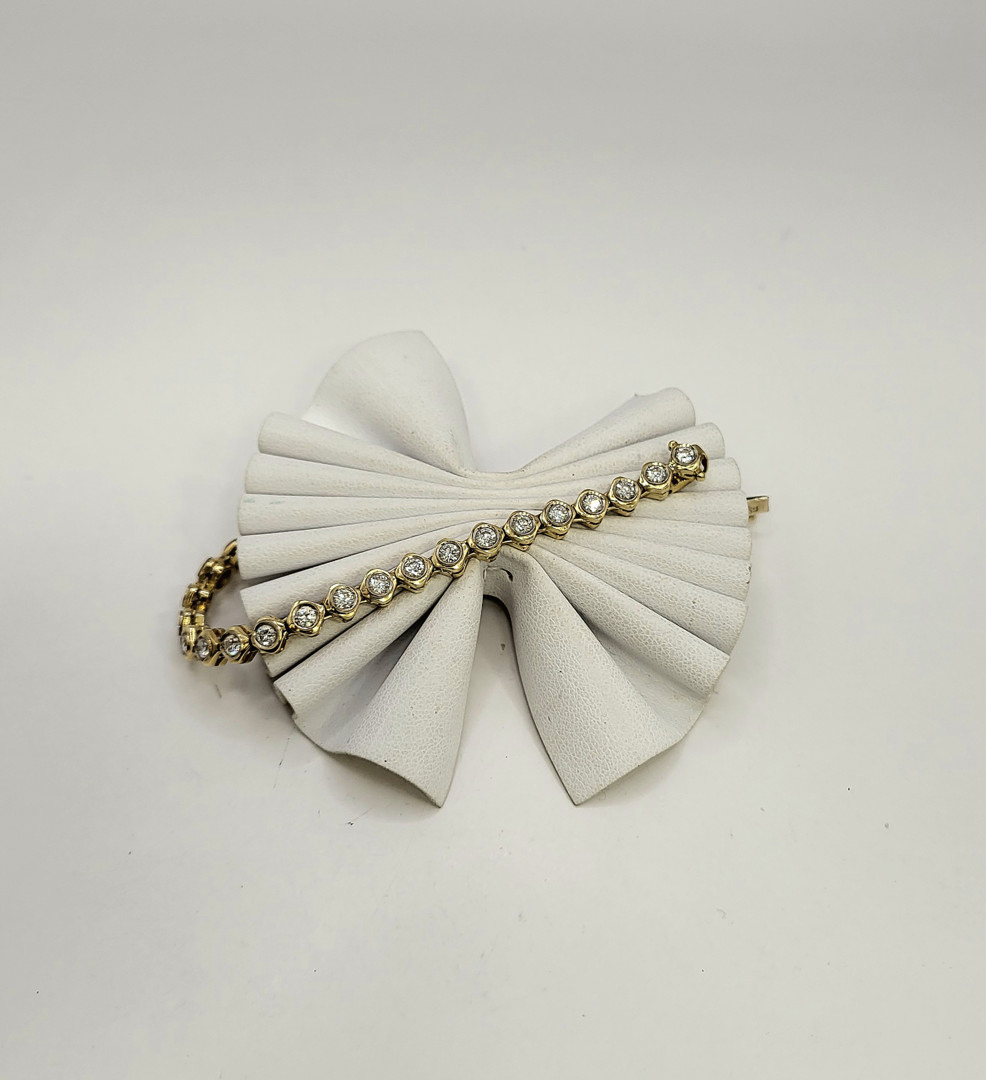 Bracciale oro diamanti