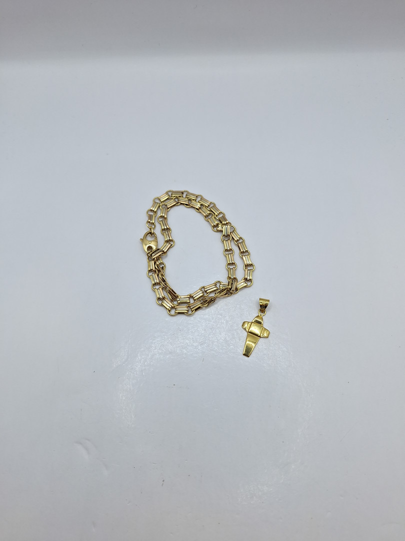 Collana ciondolo oro