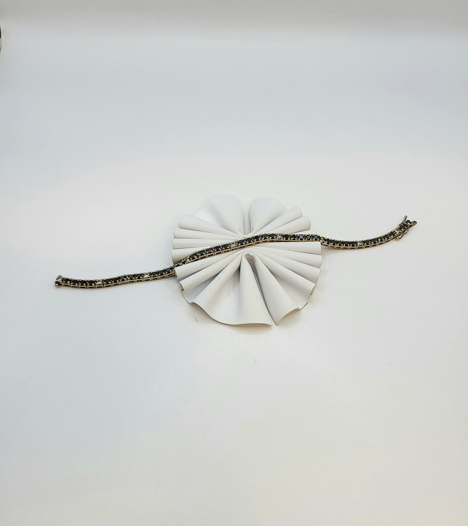 Bracciale oro diamanti pietre