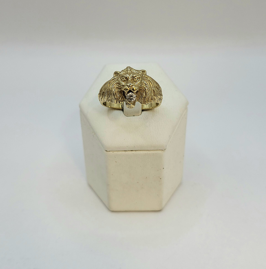 Anello oro pietra 