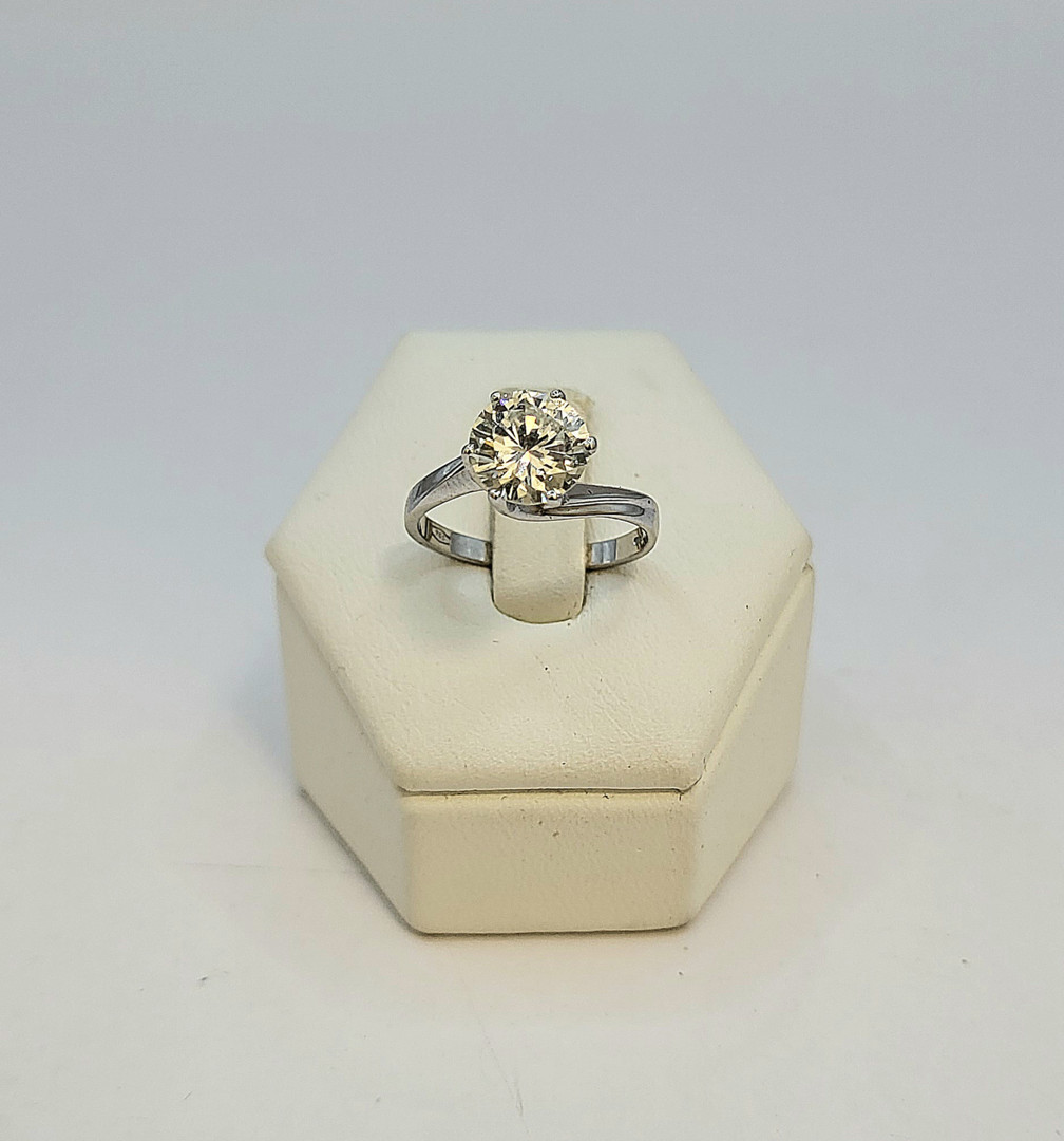 Anello oro diamante