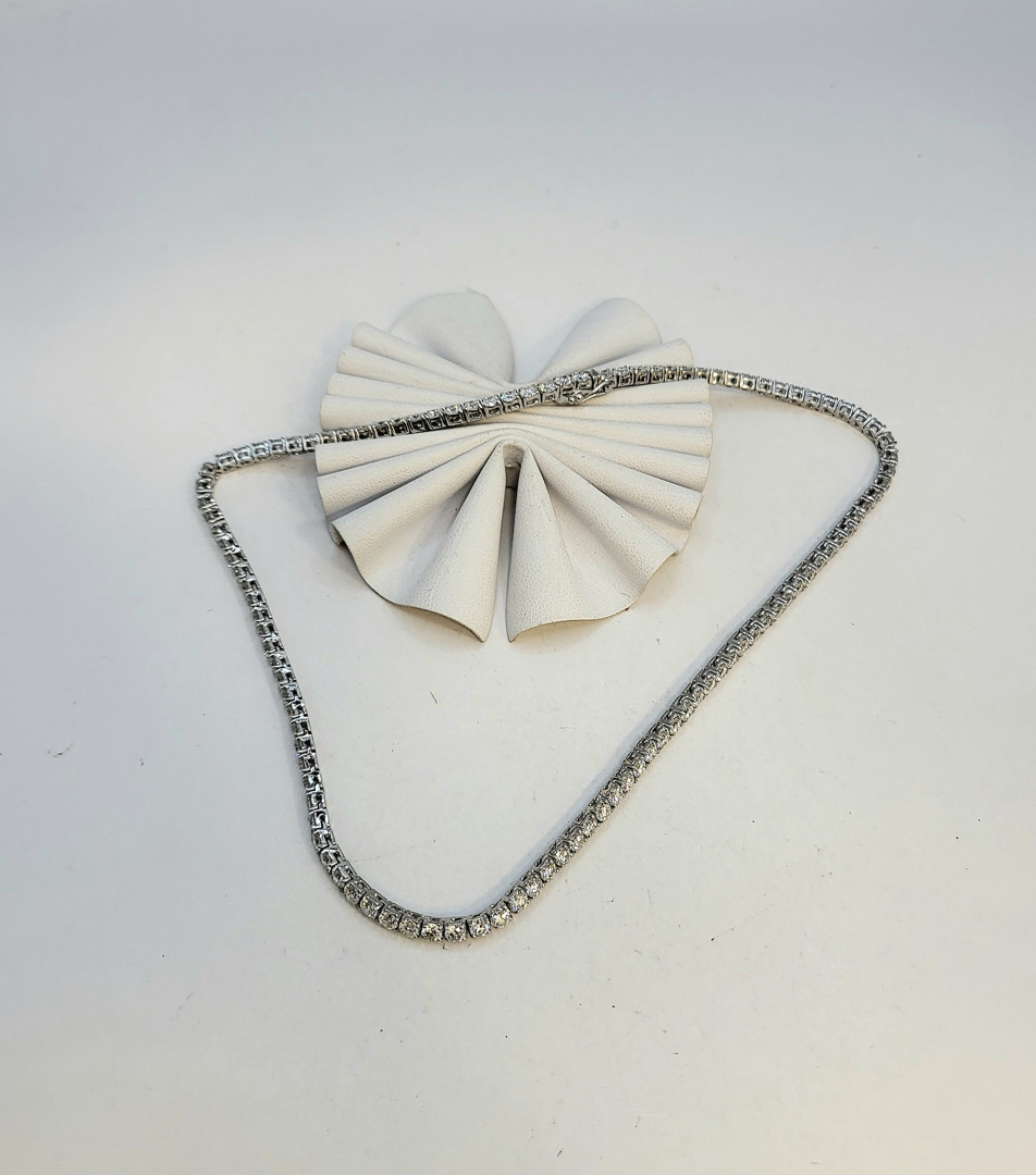 Collana oro diamanti