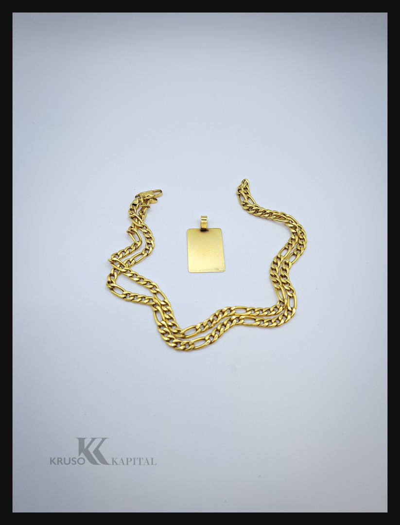 Collana ciondolo oro