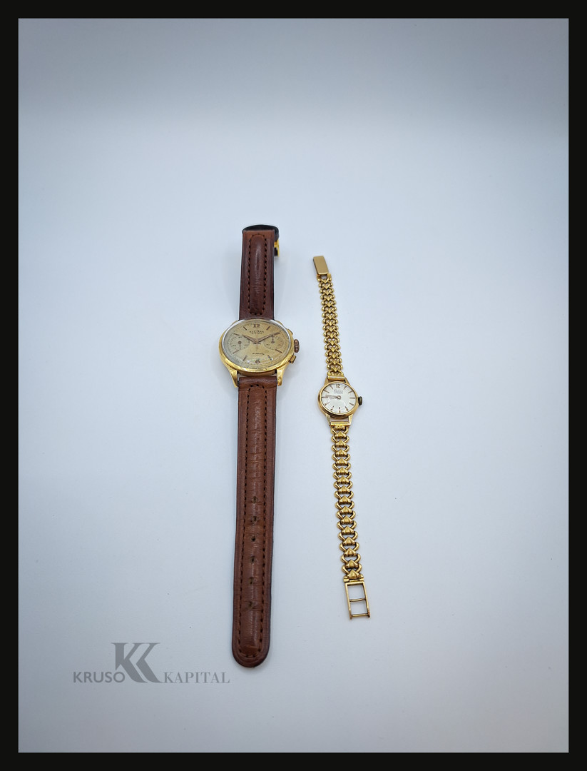 Orologio cronografo oro