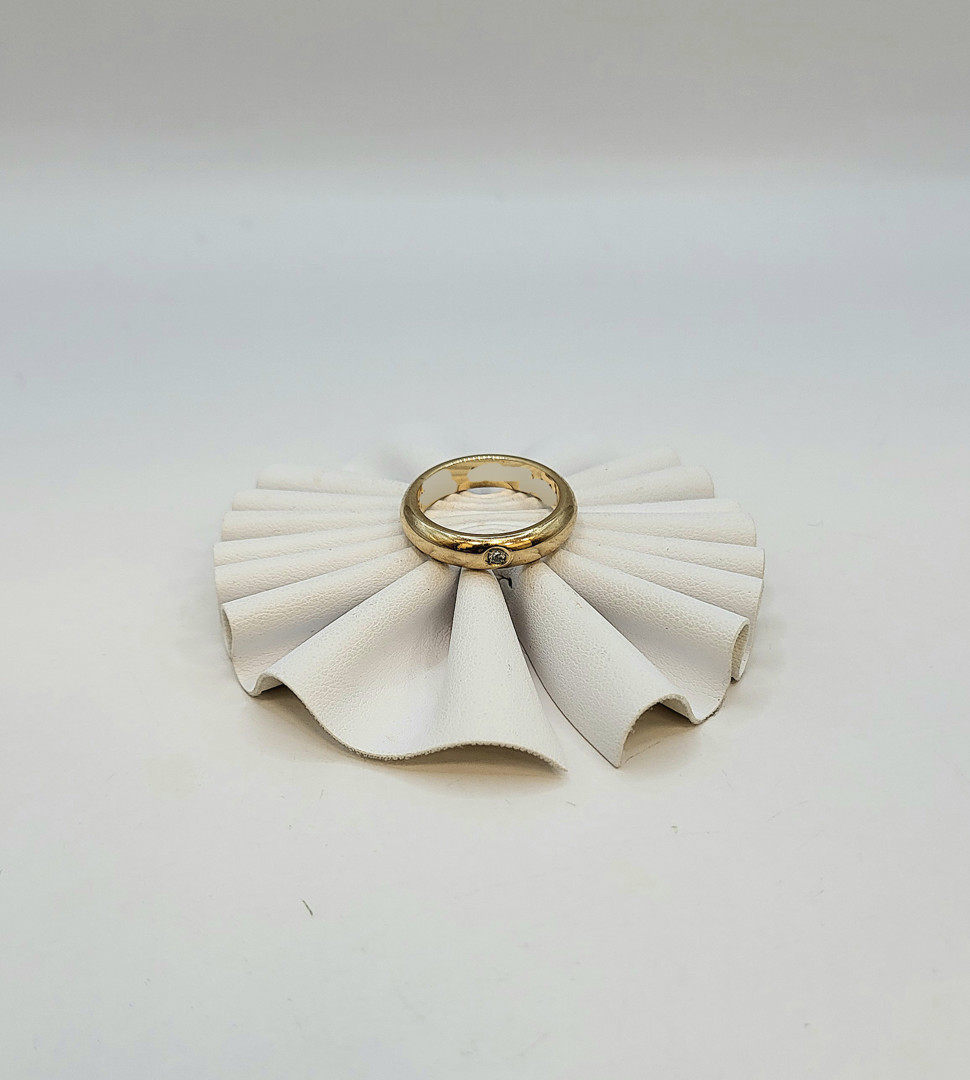 Anello oro diamantino