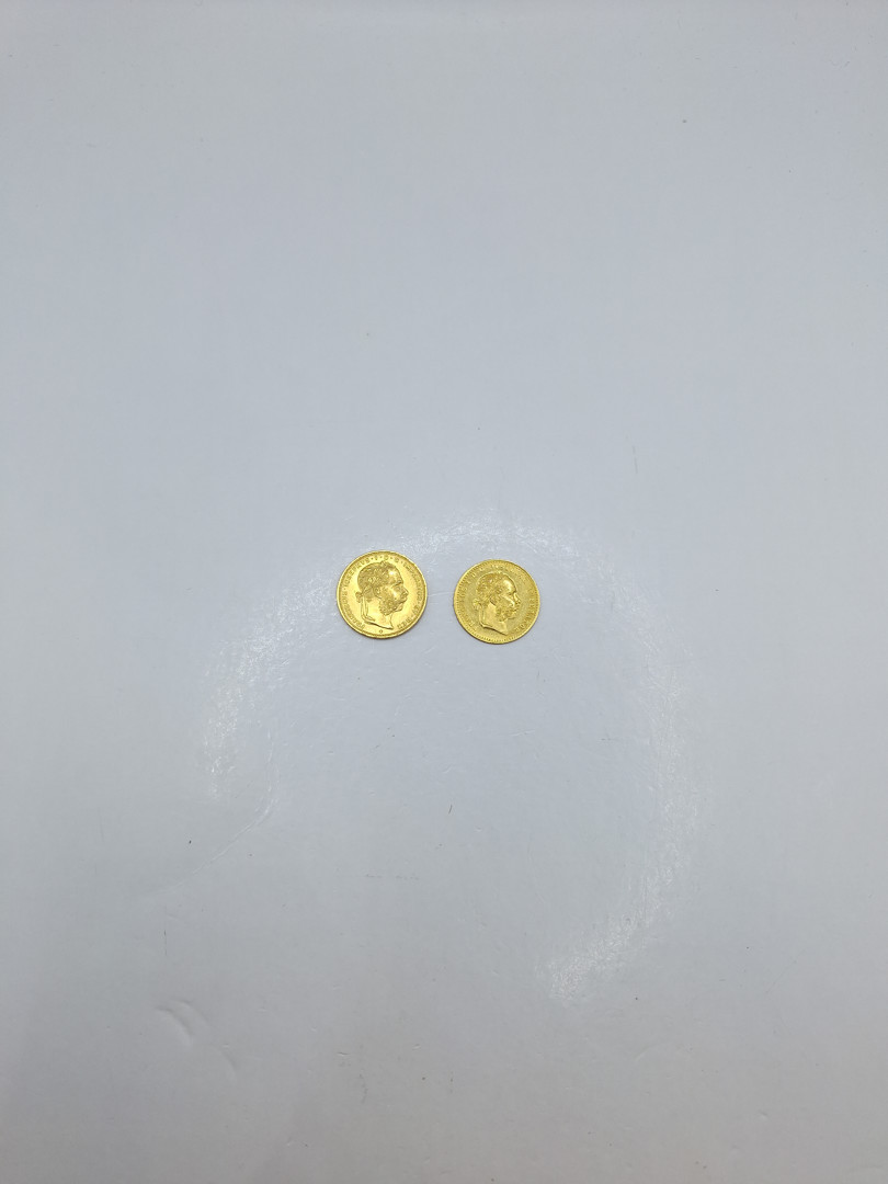 Due monete oro 