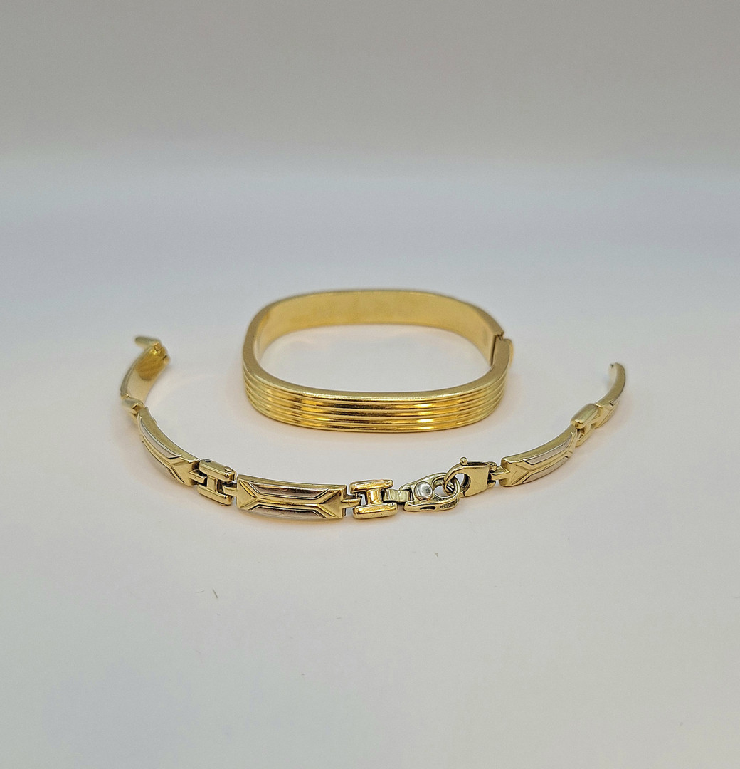 Due bracciali oro 