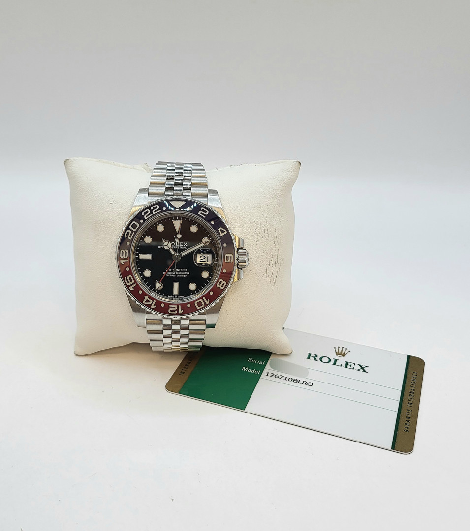 Orologio Rolex GMT Master II acciaio