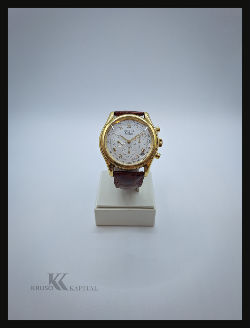 Cronografo in oro Zenith El Primero a