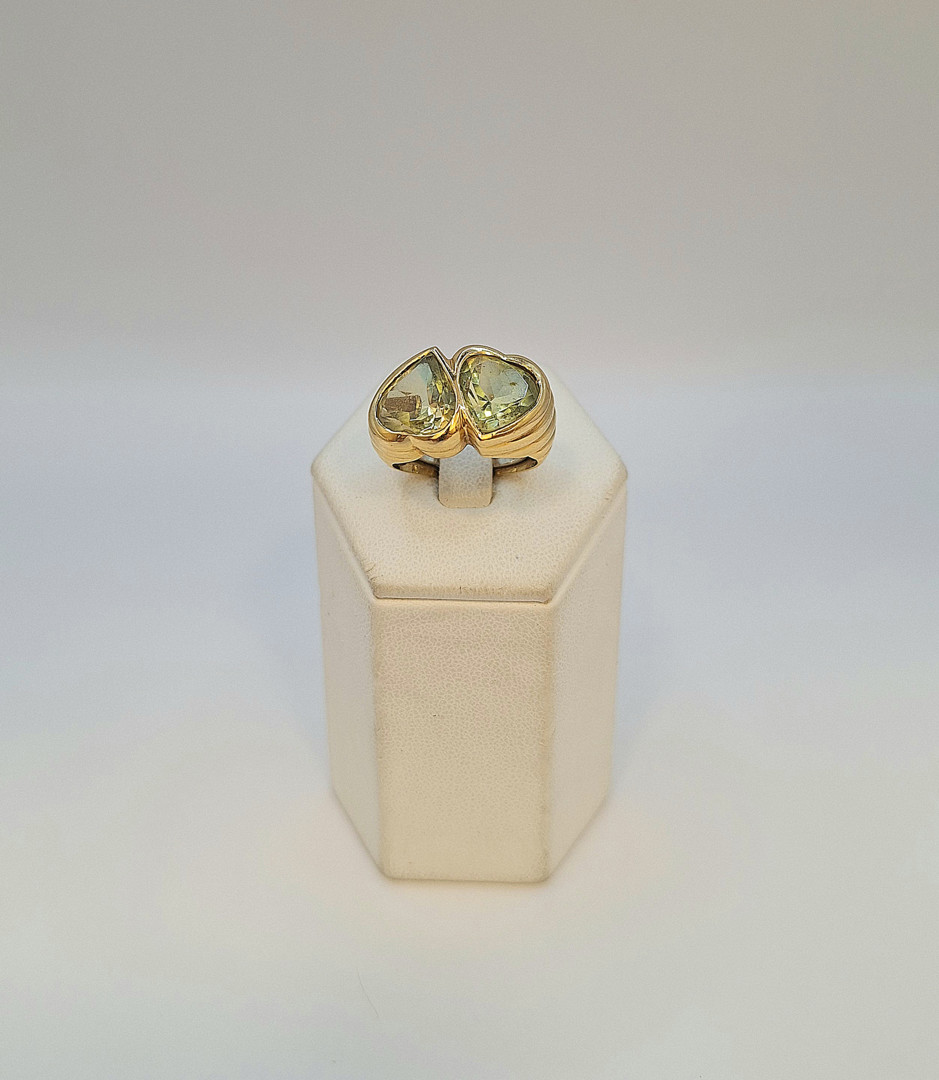 Anello oro pietre 