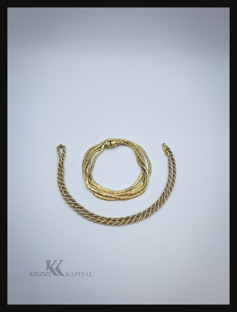 Collana e bracciale oro 