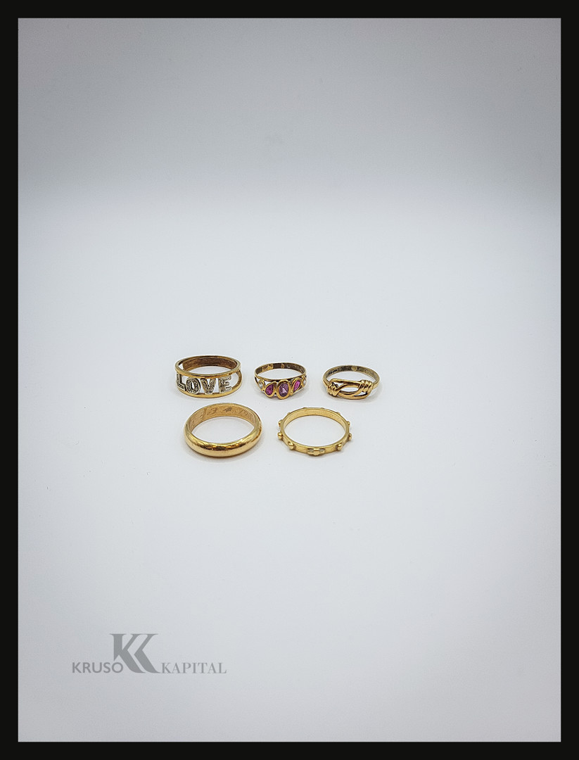 Anelli oro diamanti pietre
