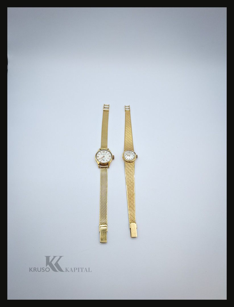Due bracciali con orologio 