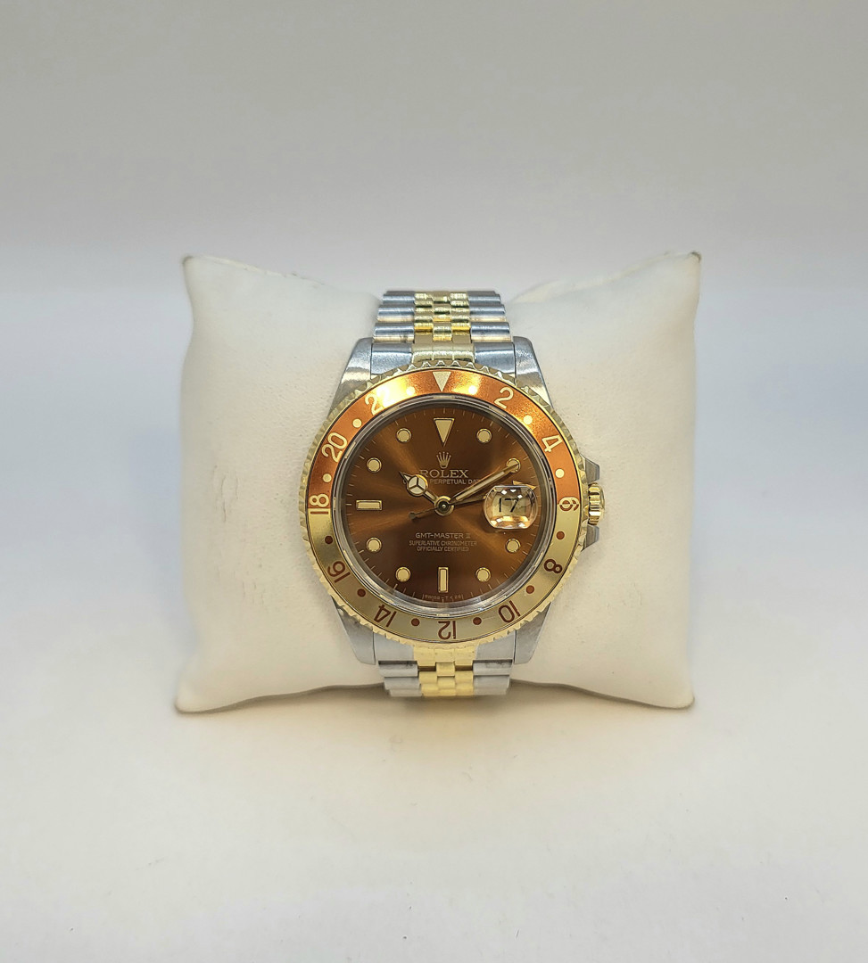 Orologio Rolex GMT Master II oro acciaio 
