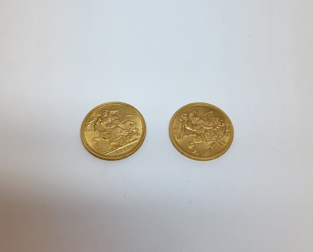 Due sterline oro
