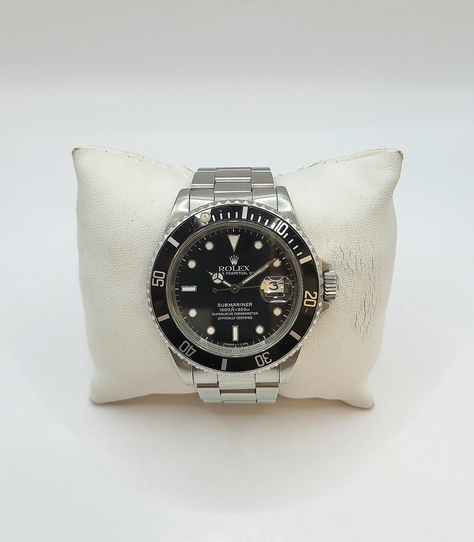 Orologio acciaio Rolex Submariner