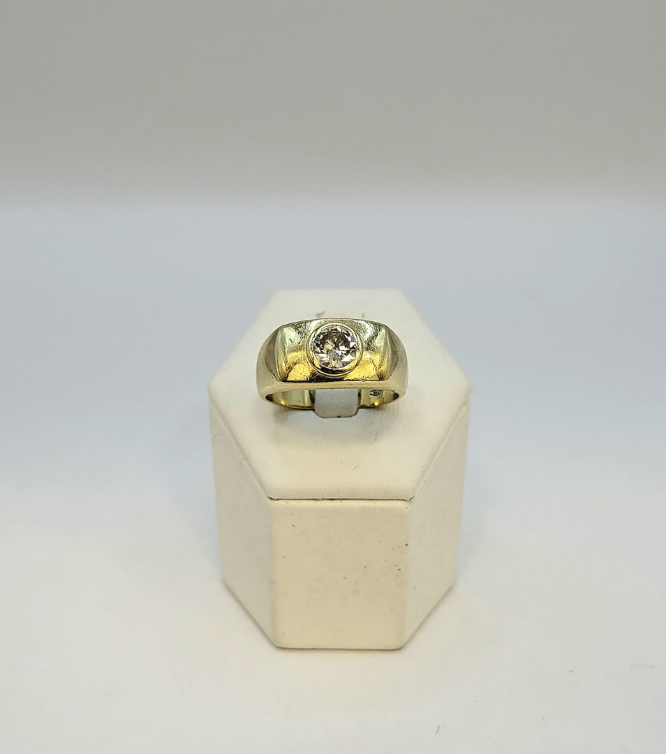 Anello oro diamante