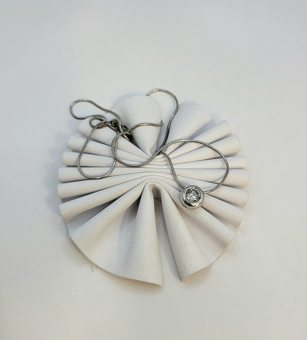Collana oro diamante