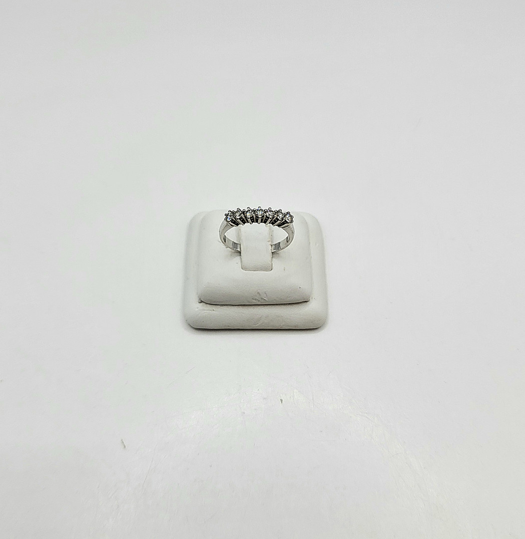 Anello oro diamantini 