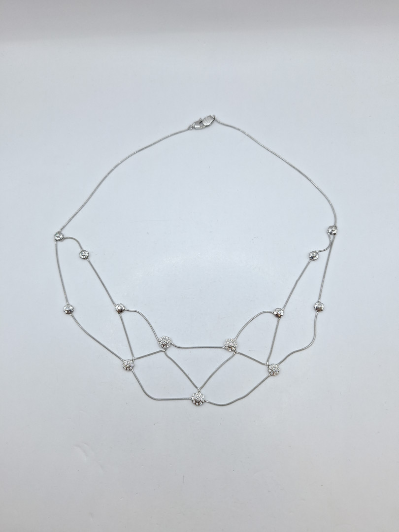 Collana oro diamanti a firma Damiani