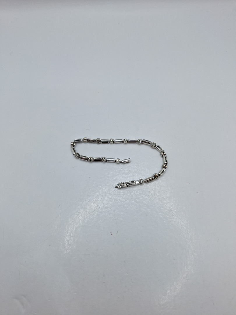 Bracciale oro diamantini