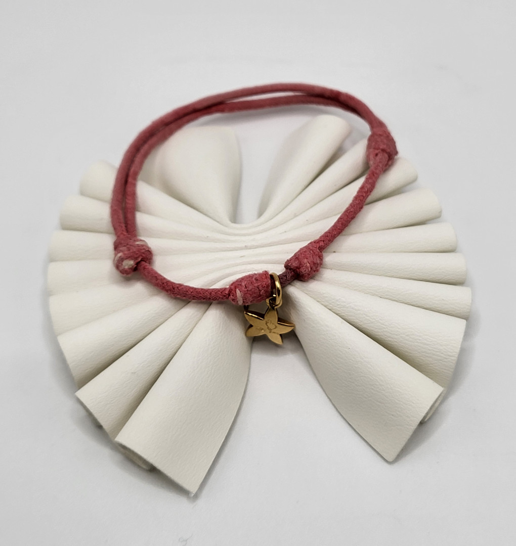 Bracciale in corda con ciondolo oro a firma DoDo