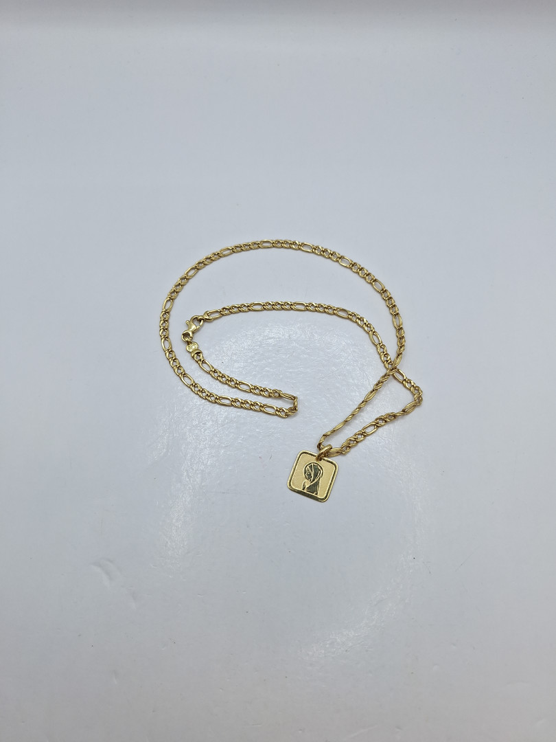Collana ciondolo oro