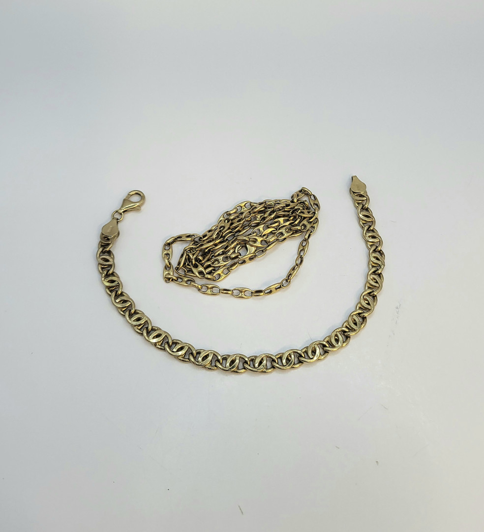 Collana e bracciale oro 