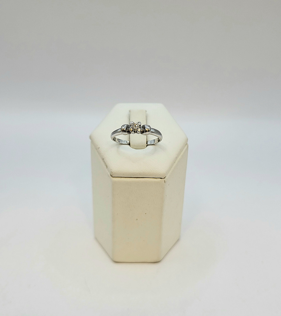 Anello oro diamantino