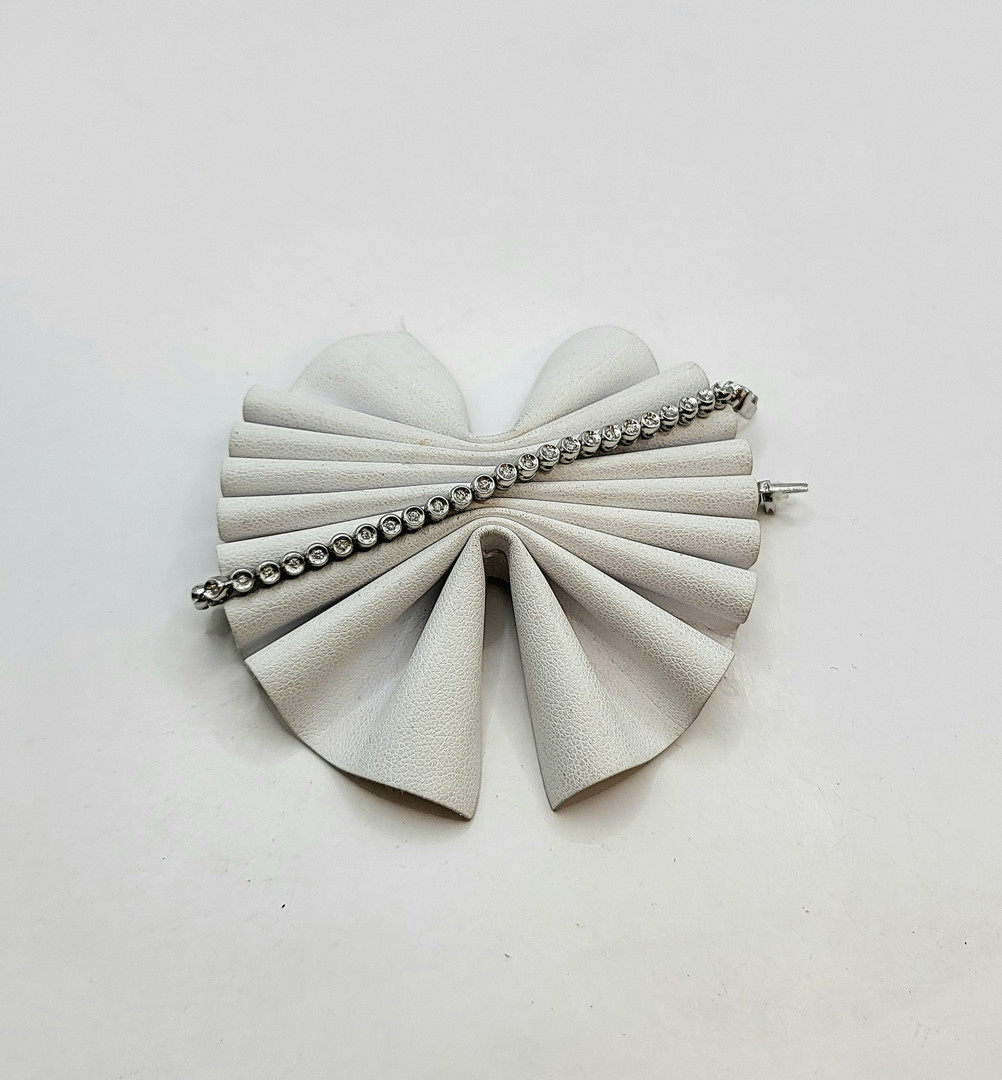 Bracciale oro diamantini