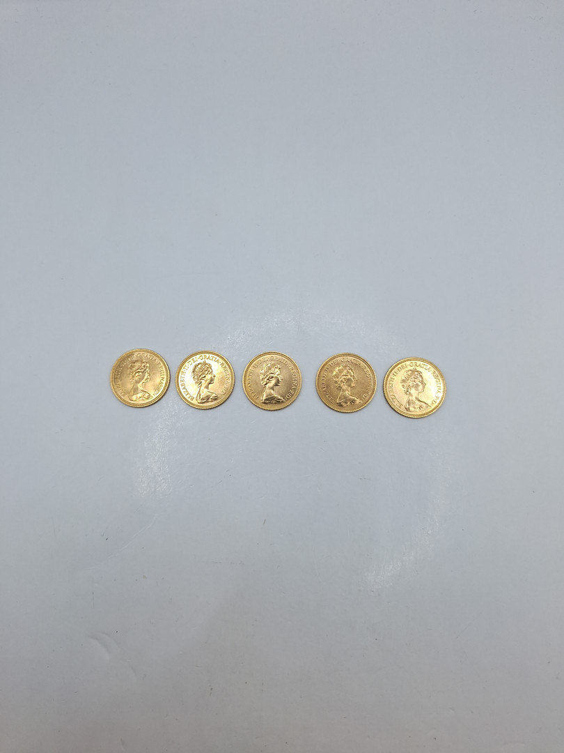 Cinque sterline oro 