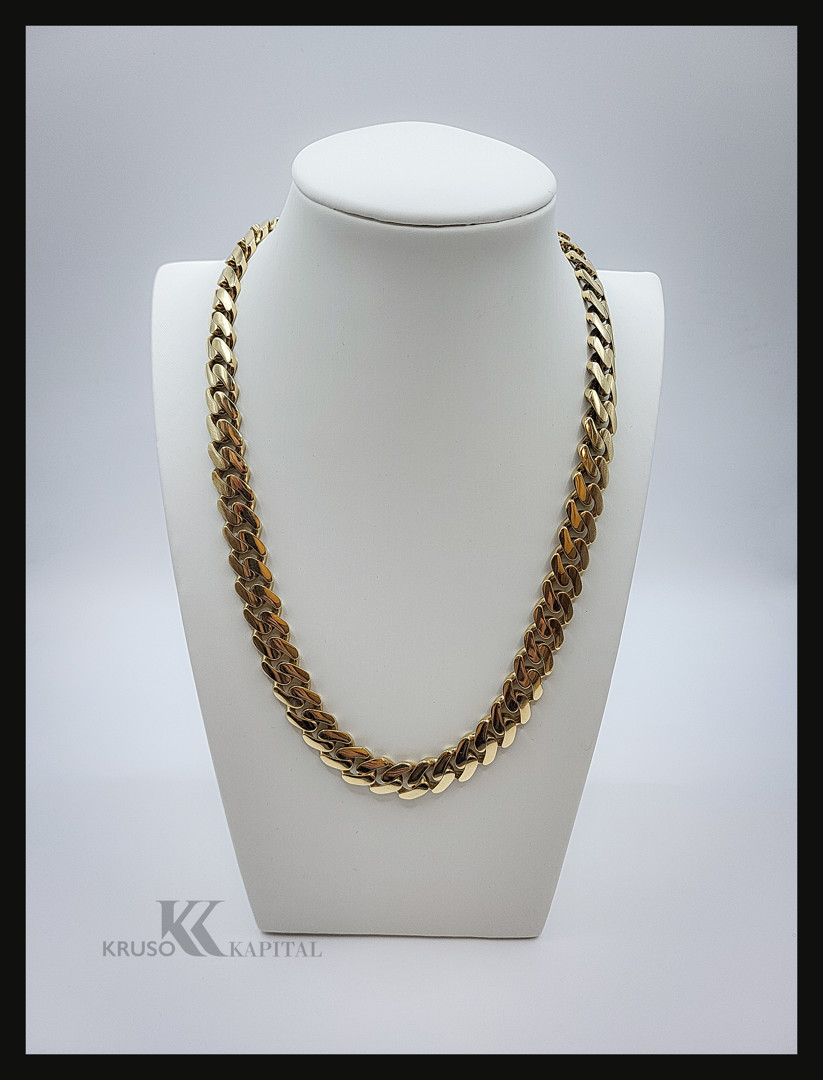 Collana oro pietre