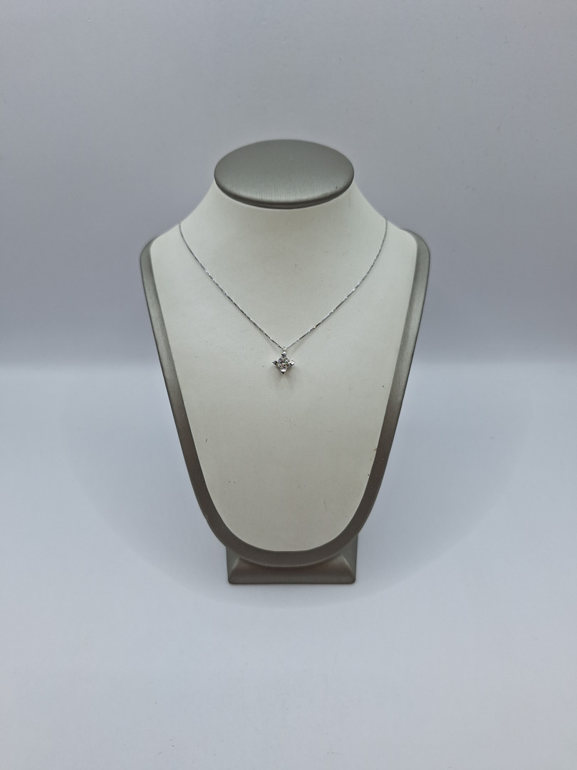 Catenina ciondolo oro diamante