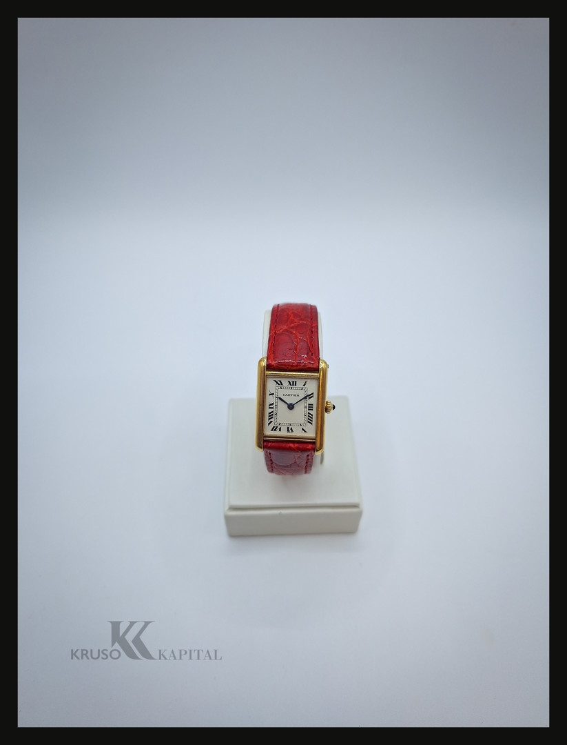 Orologio oro Cartier Tank