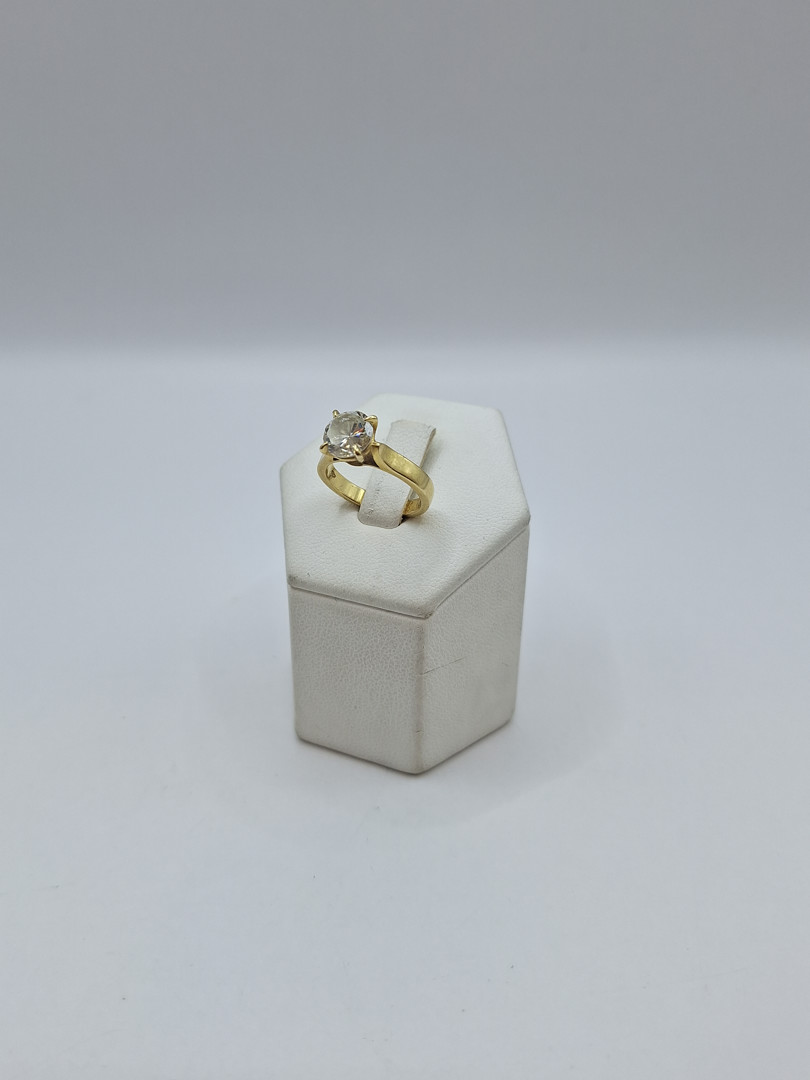 Anello oro diamante