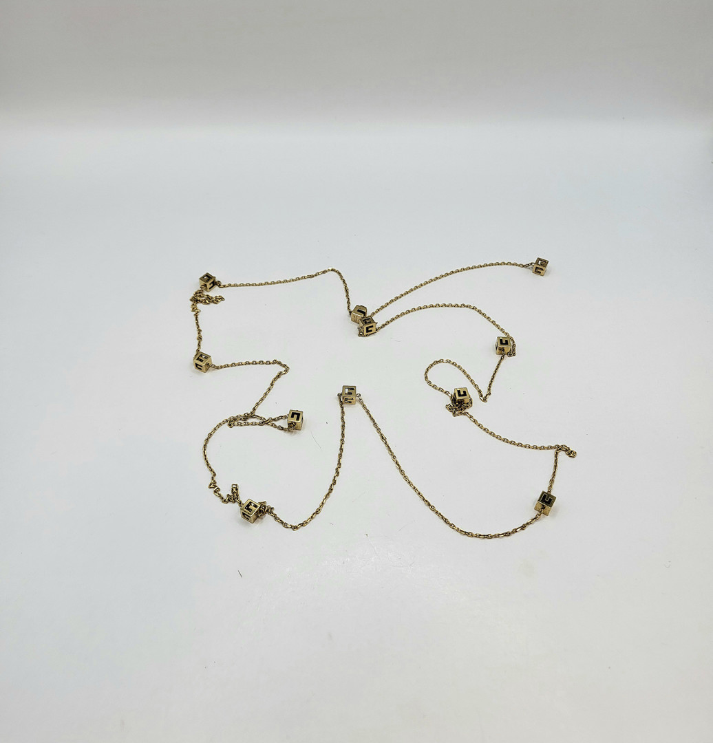 Collana a firma Gucci oro