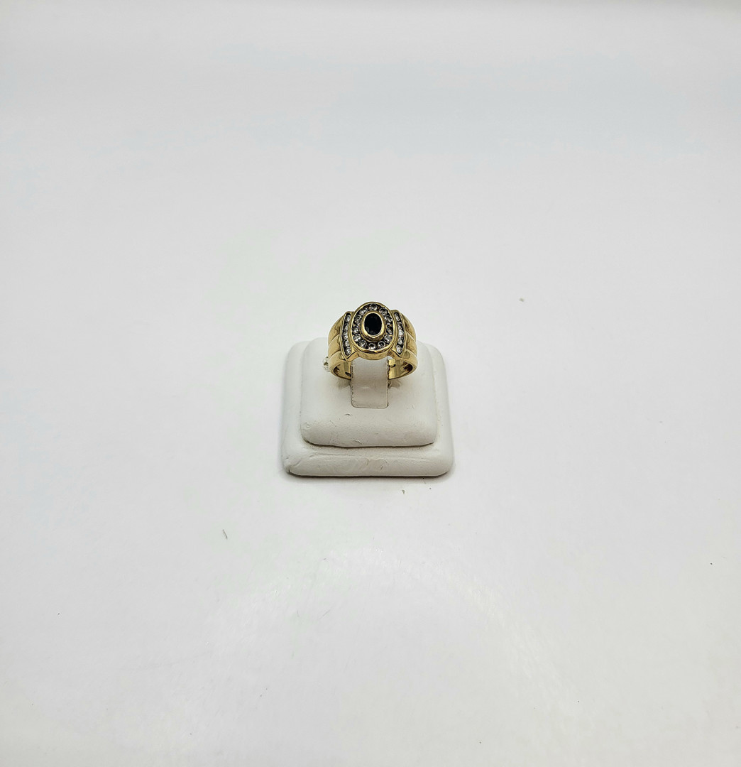 Anello oro pietre