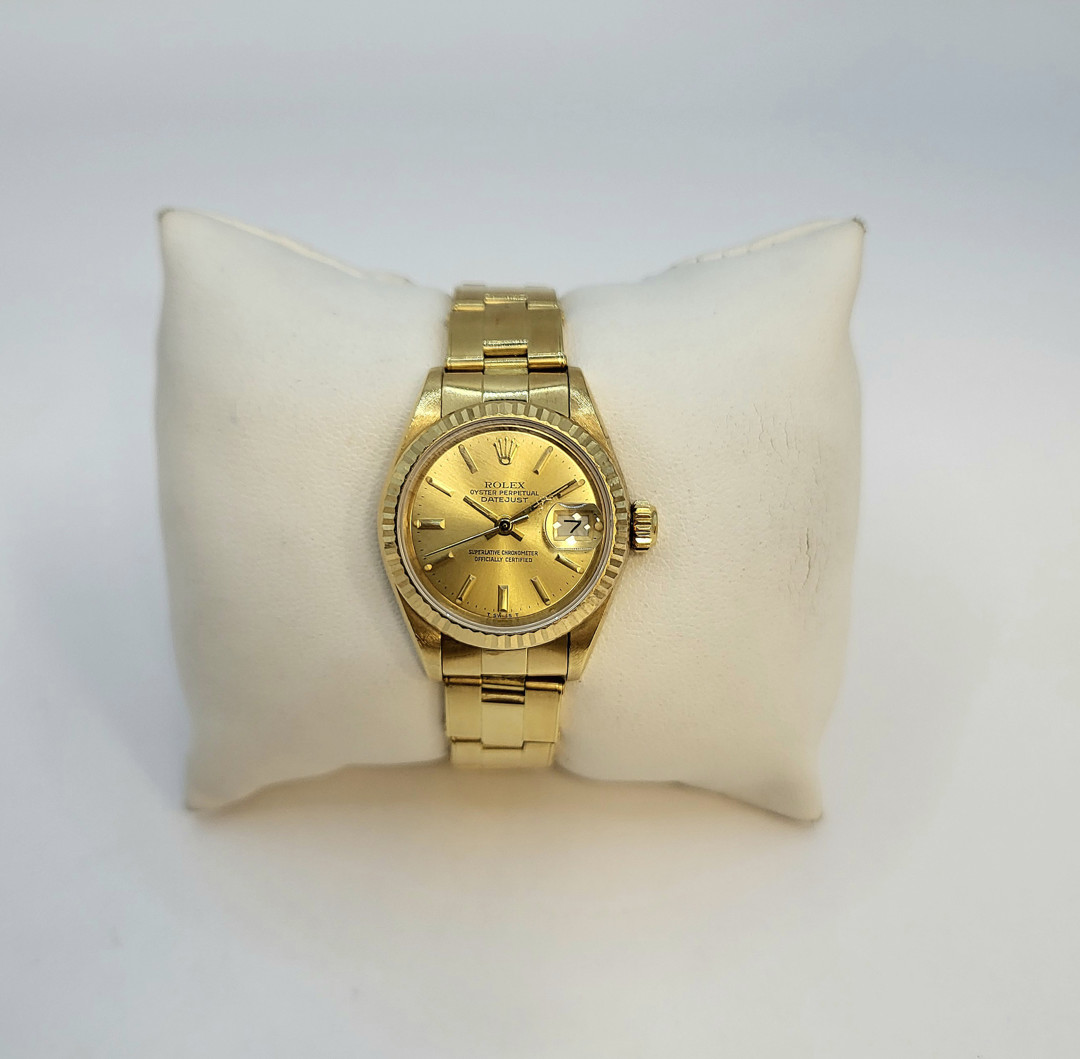 Orologio oro Rolex Datejust 