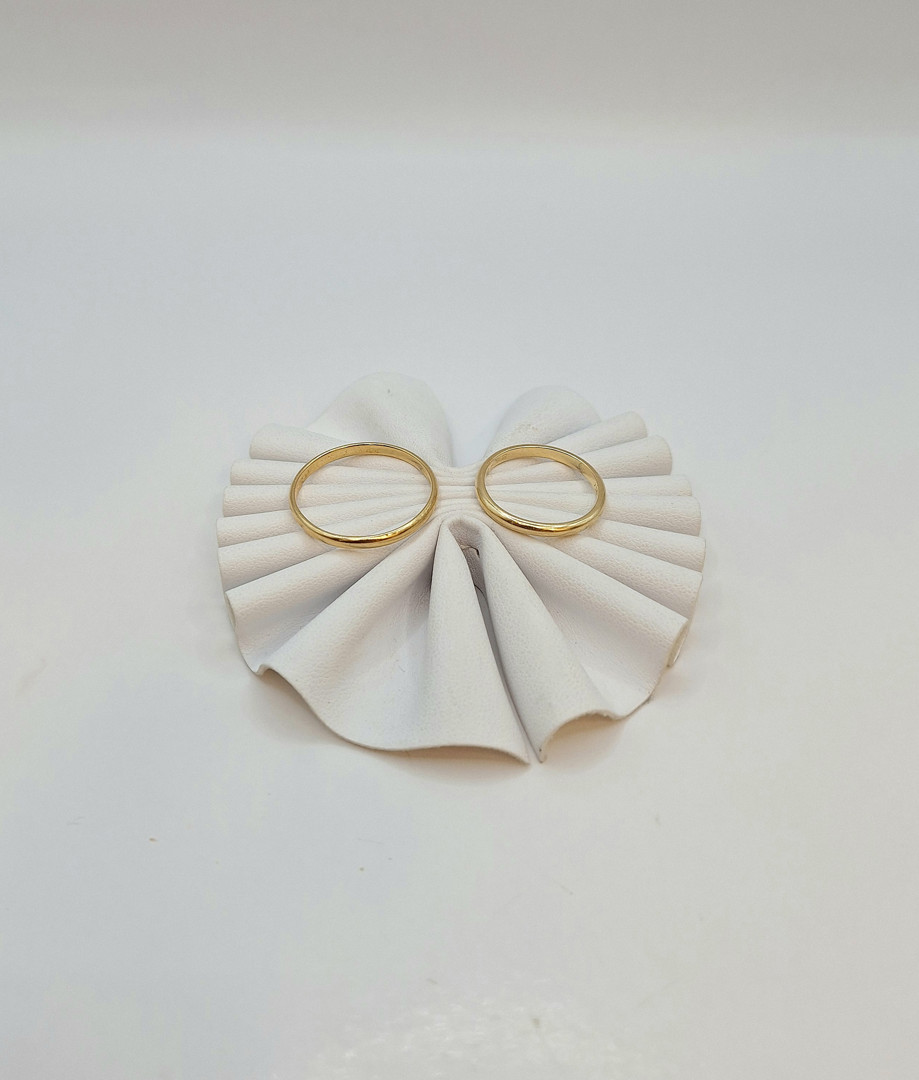 Due anelli oro