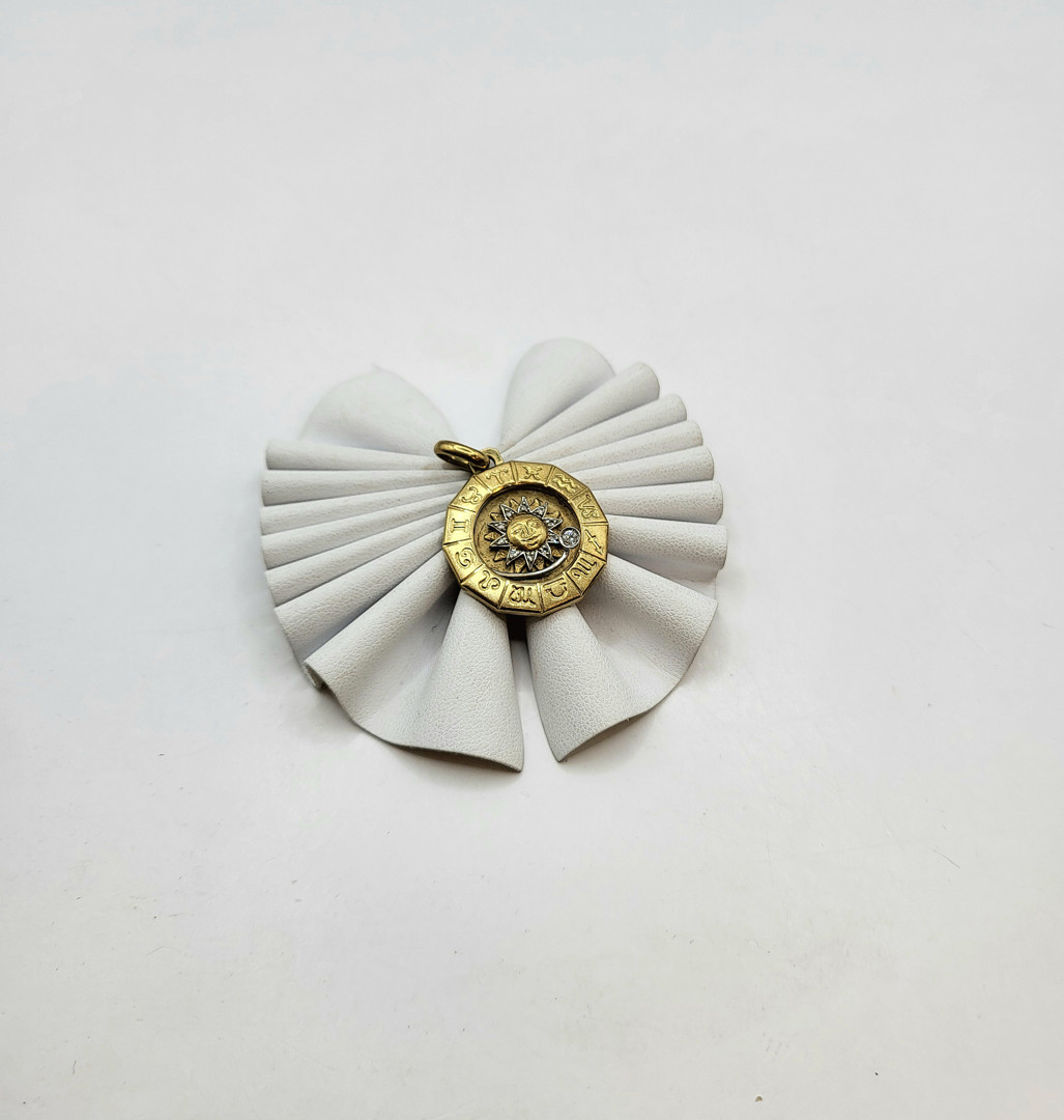 Ciondolo oro diamanti