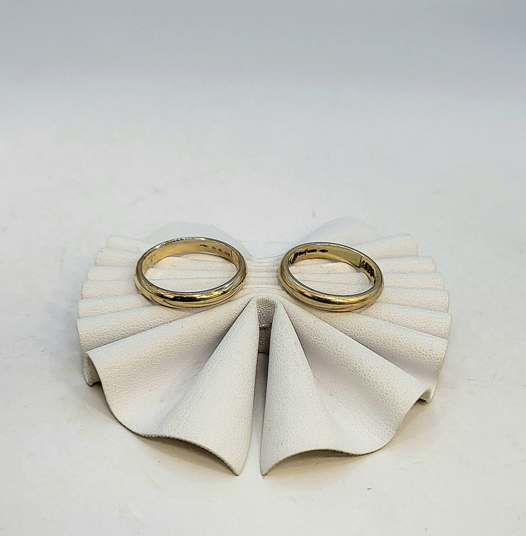 Due anelli oro
