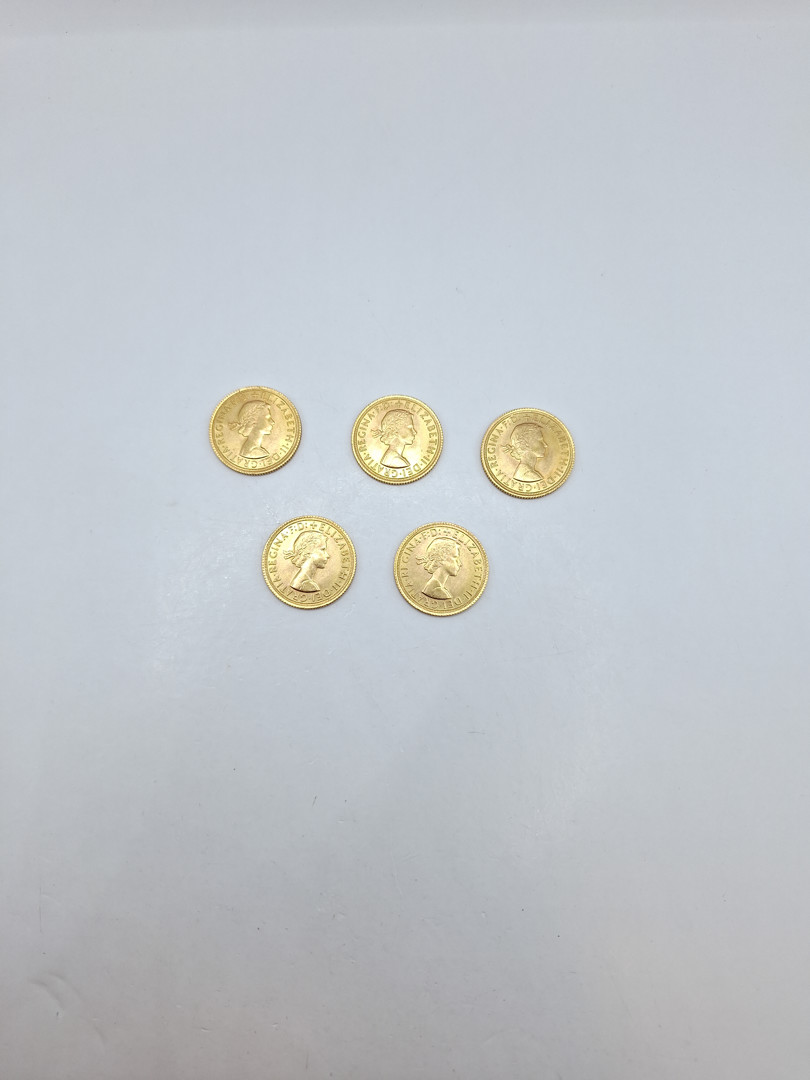 Cinque sterline oro