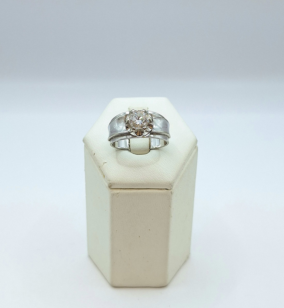 Anello oro diamante