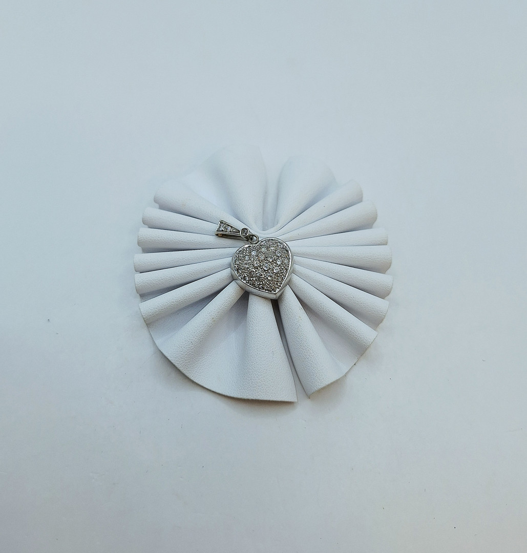 Ciondolo oro diamantini