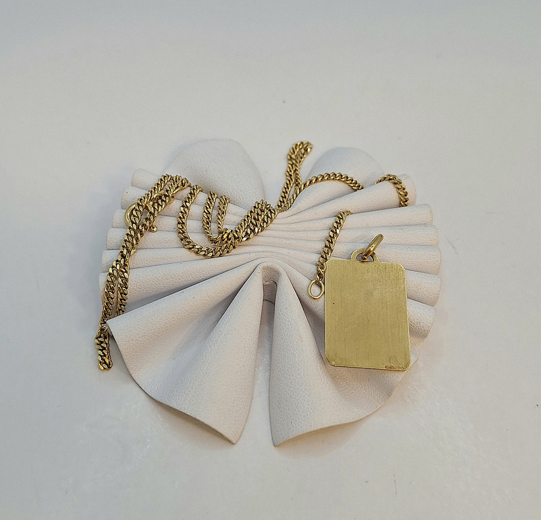 Catena e ciondolo oro 