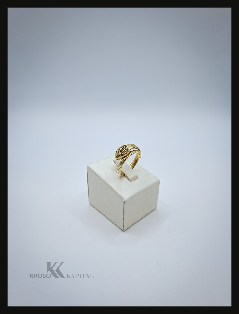 Anello oro diamantini