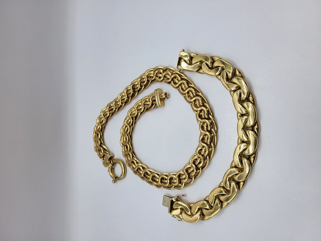 Collana e bracciale oro 