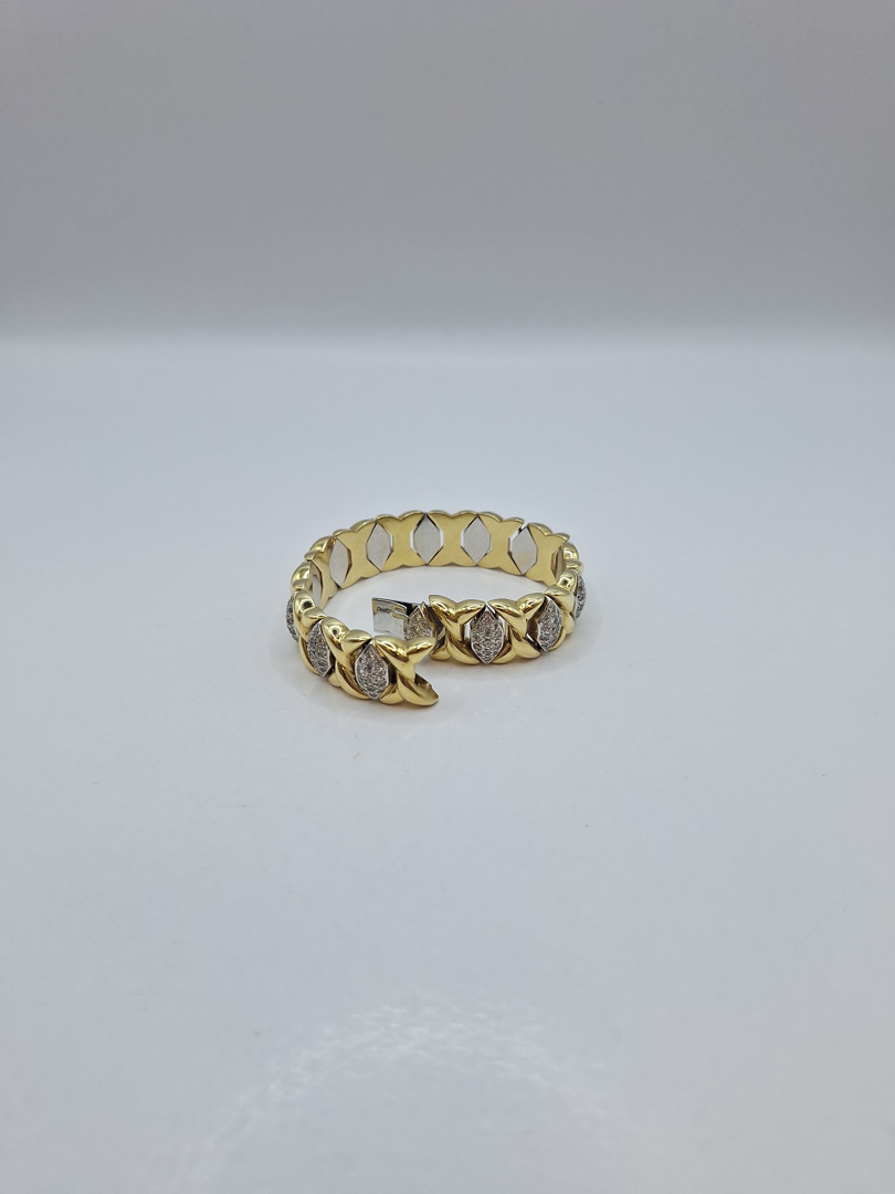 Bracciale oro diamanti