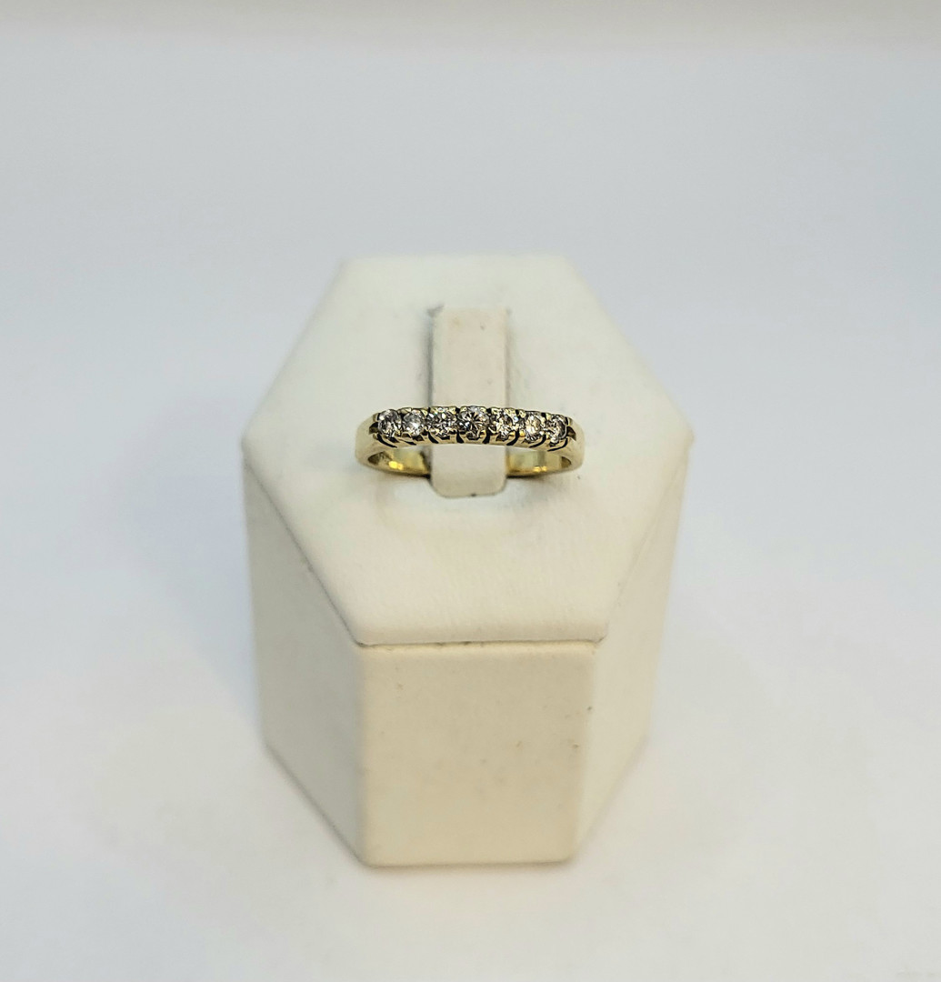 Anello oro diamanti