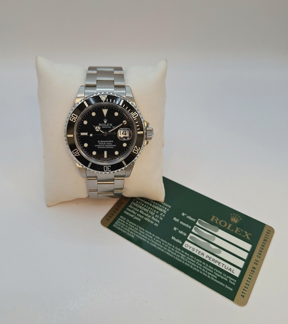Orologio Rolex Submariner Date acciaio
